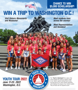 Youth tour 2022 poster